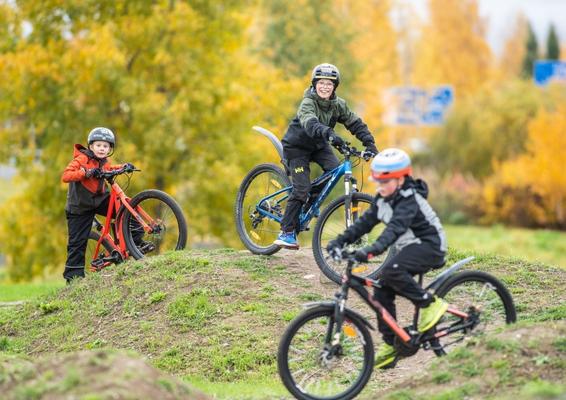 Bicycle park HaparandaTornio