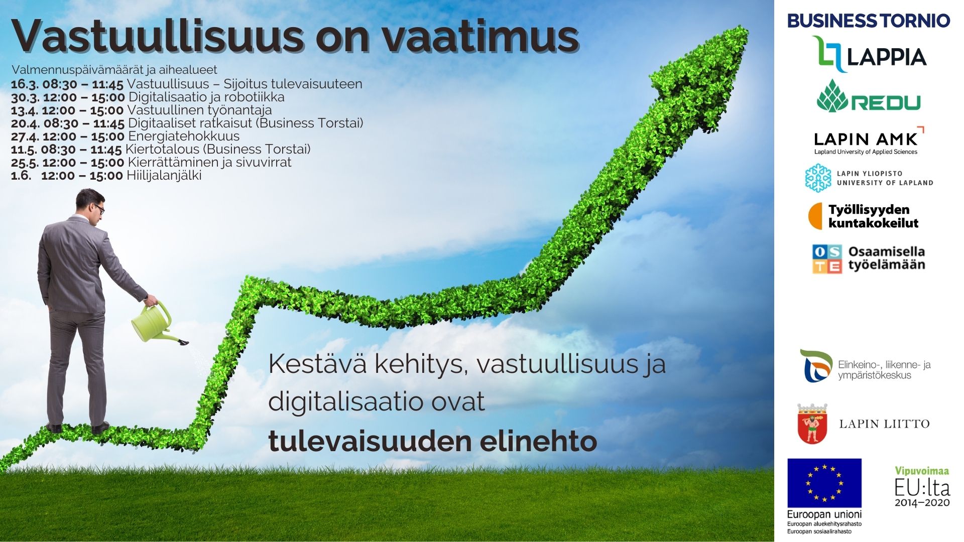 Vastuullisuus on vaatimus