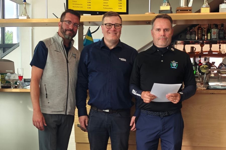 Business Golf 2025 Lähimmäs lippua Pekka Kurtti