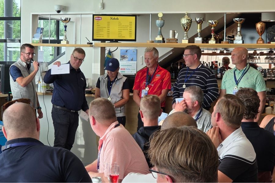 Business Golf 2025 voittajajoukkue