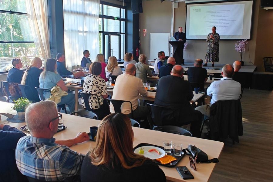 Business Tornio Tero Siivola ja Anni Lamomprom